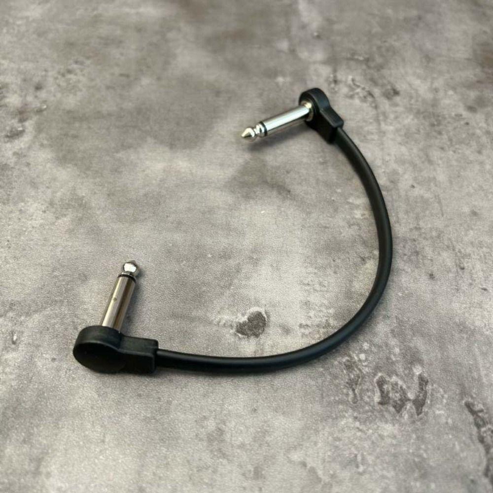 Медный сердечник Гитарный педальный кабель Круглая головка Аудиокабель Лиды Новый патч-кабель для педали эффектов