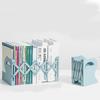 Фиксированный зажим для книг Выдвижные держатели для книг с держателем для ручек Разделитель Подставка для книг Подставка для книг