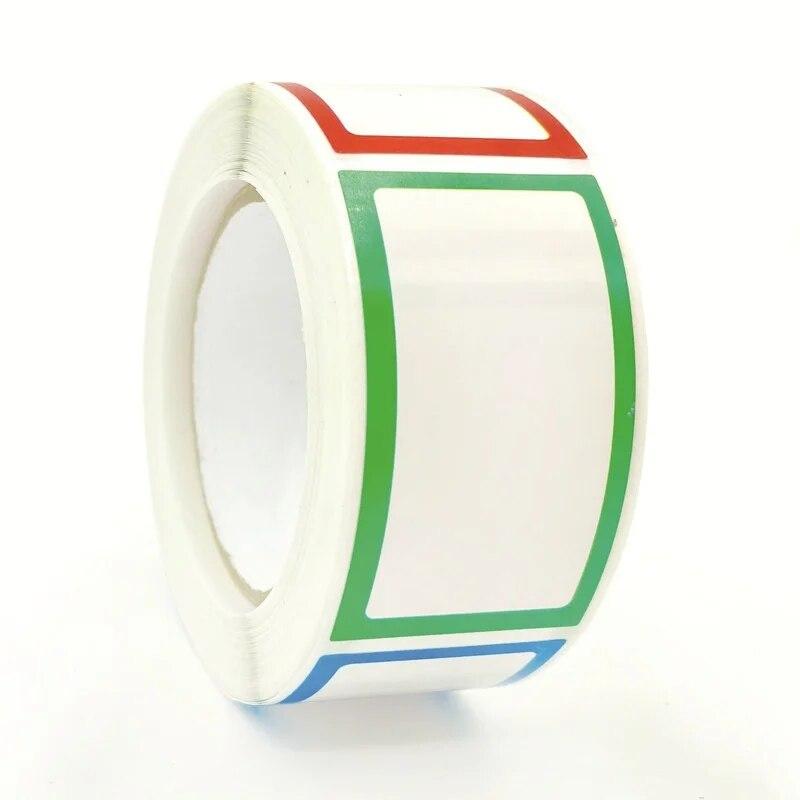 250 шт. водонепроницаемые пустые самоклеящиеся наклейки, съемные наклейки для этикеток, именные бирки, папки для бутылок, документы, школьные принадлежности