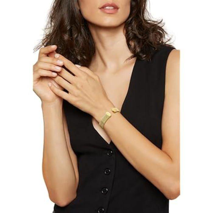 Bracelet ouvert - BREIL - Stylize - Doré - Acier 316L - Confortable