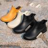 Men's And Women's Outdoor Fashionable Waterproof Anti Slip Wear Resistant Rain Shoes