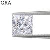 Loose Gemstone Princess Cut Moissanite Stone 1ct-10ct D Color VVS1 Loose Beads For Women's Jewelery Diamond Ring Material Bulk