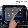 Защитная пленка для экрана GPS-навигатора автомобиля для Toyota C-HR CHR 2016 2017 2018 2019 2020 Защитная мембрана из закаленного стекла Аксессуары