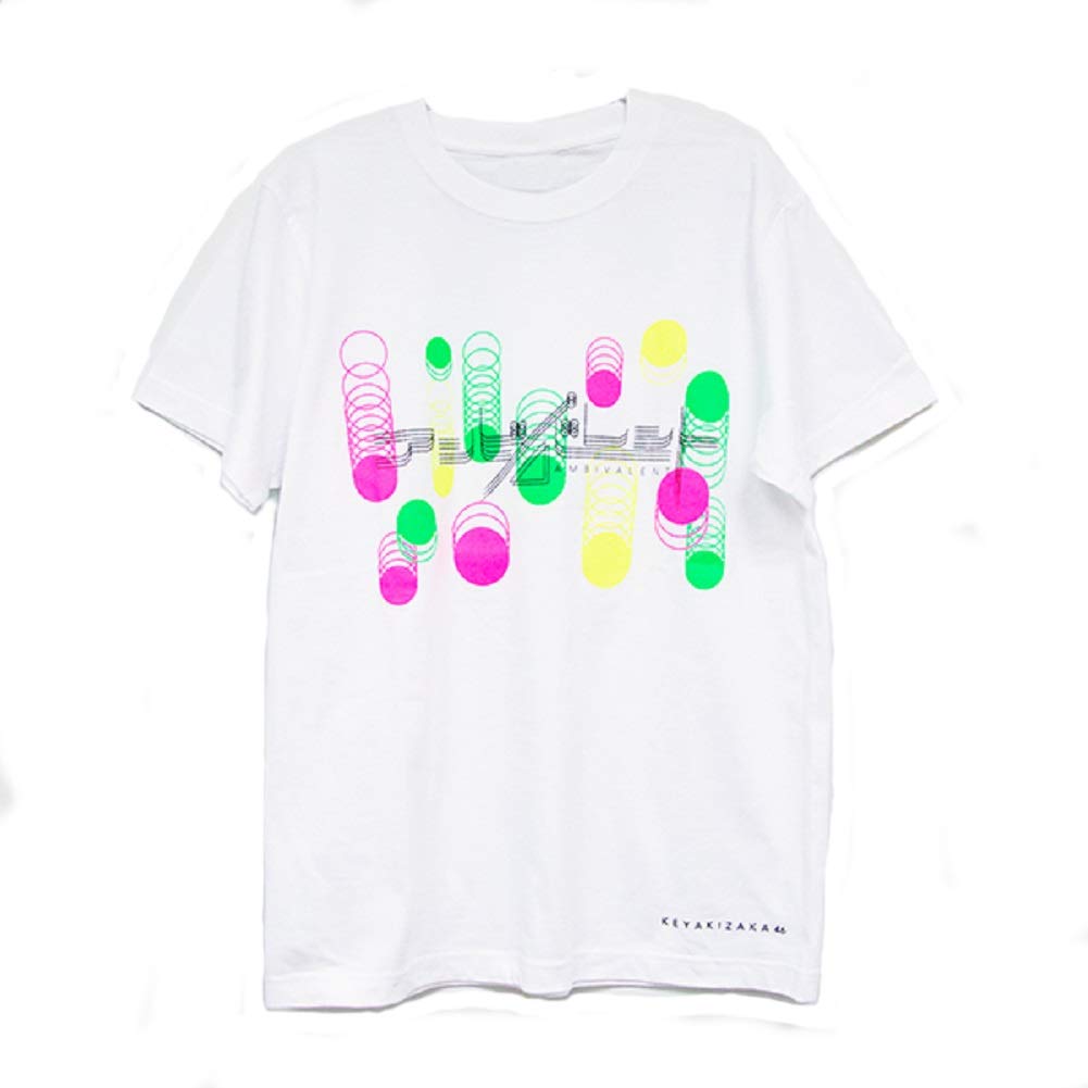 Keyakizaka46 7th Single "Ambivalent" Release Commemorative Handshake Event Official Merchandise Printed T-Shirt White XL Size