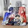 DARLING in the FRANXX Мультяшные одеяла плед для пикника Фланец Теплое одеяло мягкое и удобное домашнее дорожное одеяло подарок на день рождения