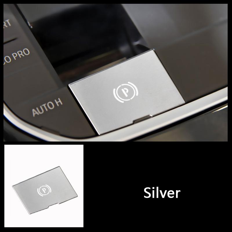 Electronic Handbrake Buttons Decals For BMW 3 Series G20 G28 - A Key Start Button Decoration Cover Trim Aluminum Alloy