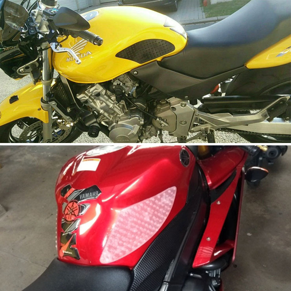 2 шт. наколенник для мотоциклетного бака, ретро-наклейки на топливный бак, резиновая накладка, защитная накладка на колено, часть мотоцикла