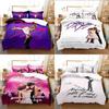 3d Dirty Print Dancing Pattern Duvet Cover Pillowcase Set Bedroom Bedding Gift