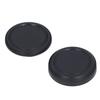 2 Sets Front Rear Lens Covers Dustproof Protective Camera Lens Caps for Fujifilm GFX Series SLR Camera