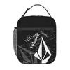 Термосумка-ланчбокс Volcom с логотипом V для детей, школьная, охлаждающая, для еды, сумка-тоут, герметичные контейнеры для ланча