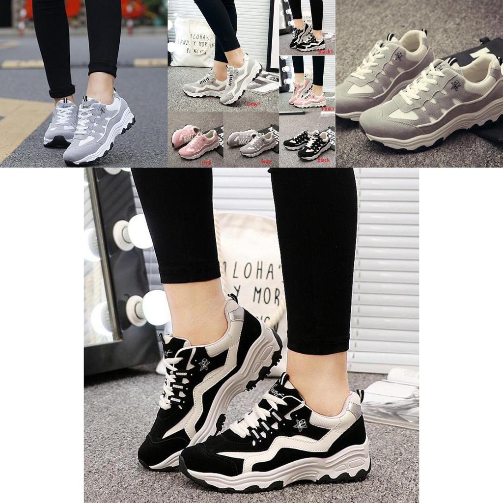 Elegant Women Fashion Sports Casual Running Shoes With Breathable Air Mesh Design