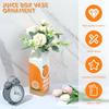 Cute Orange Juice Vase Vintage Flower Vases Creative Juice Box Vase  Living Room Desktop