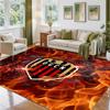OGC Nice FC Design Crystal Velvet Rug Soft Decorative Mat for Bedroom Entrance