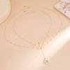 SHIXIN Sexy Trendy Bikini Imitation Pearl Waist Body Chain Women Summer Charm Drip Oil Flower Pendant Belly Belt Chains Jewelry