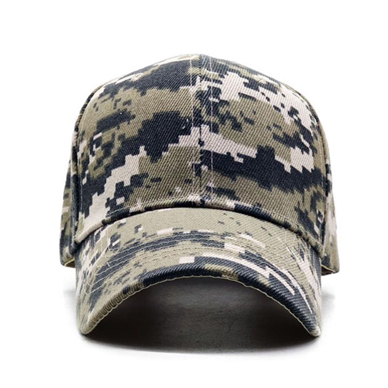 Мужские бейсбольные кепки, армейская тактическая камуфляжная кепка, шляпа Snapback для охоты в джунглях