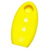 [ИКТ] Силиконовый чехол для интеллектуального ключа автомобиля Nissan 2 кнопки Желтый / Блокнот /