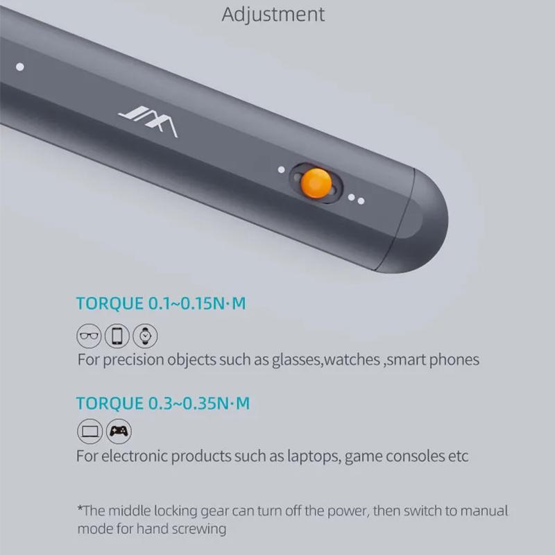 Xiaomi JIMIHOME Mini Electric Screwdriver Set Rechargeable Type C Mini Electric Screwdriver Repair Tools