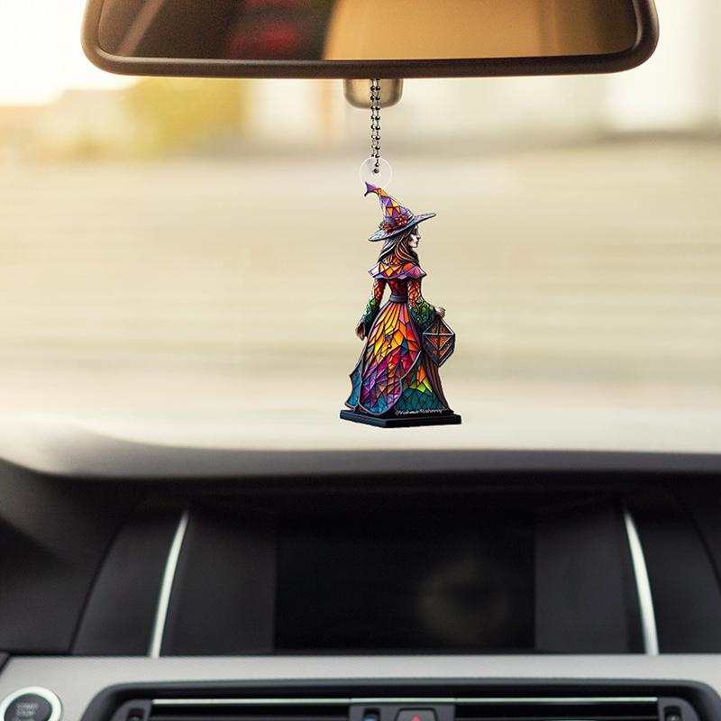Хэллоуин автомобиль ведьма фестиваль ведьма статуэтка подвесная кукла DIY украшения подвесные украшения для вечеринки дом с привидениями реквизит
