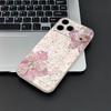 Розовый Цветочный Дизайн Чехол Для Телефона Для IPhone 17 Чехол IPhone 16 Pro Max 11 15 14 12 Pro Max 7 8 Plus XR SE Air Силиконовый Чехол
