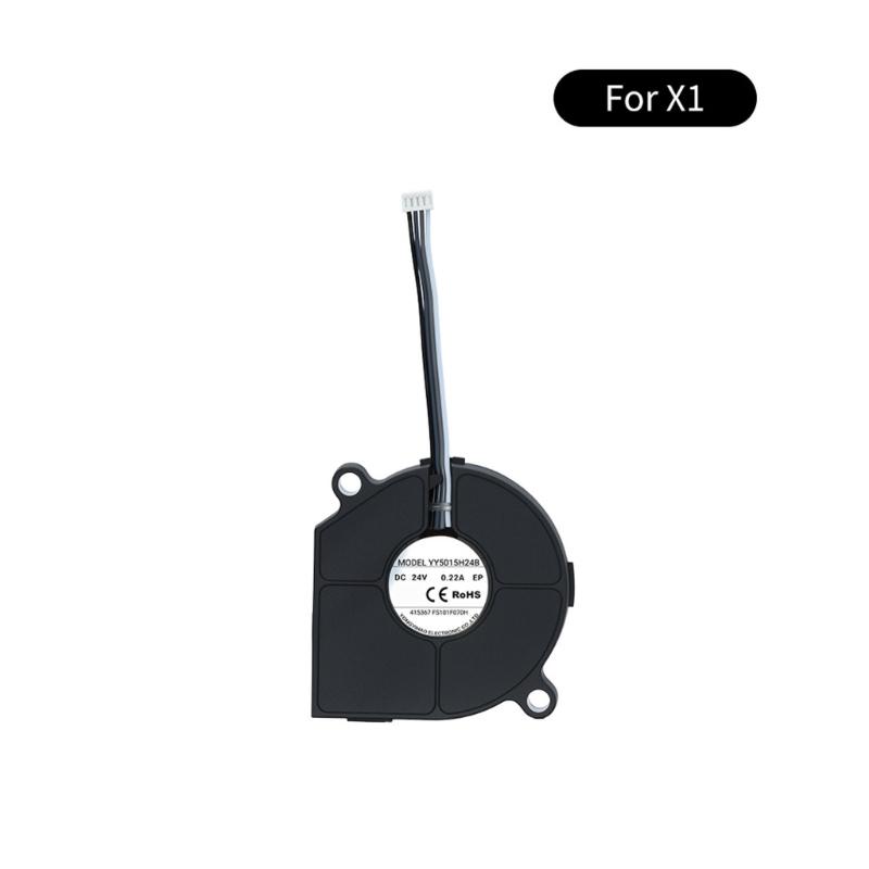 Double Ball Bearing 5015 Blower Fan Enhances Heat Dissipation Silents Running For 3D Printers