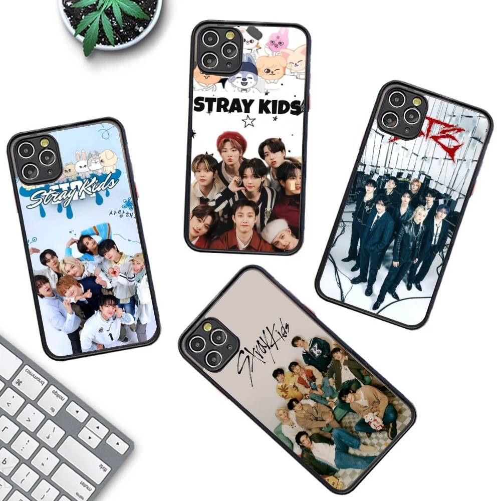 1 шт. Крутой K-pop исполнитель S-stray K-kids Чехол для телефона для IPhone 14 11 12 13 Mini Pro Max 8 7 Plus X XR XS MAX Полупрозрачная матовая крышка