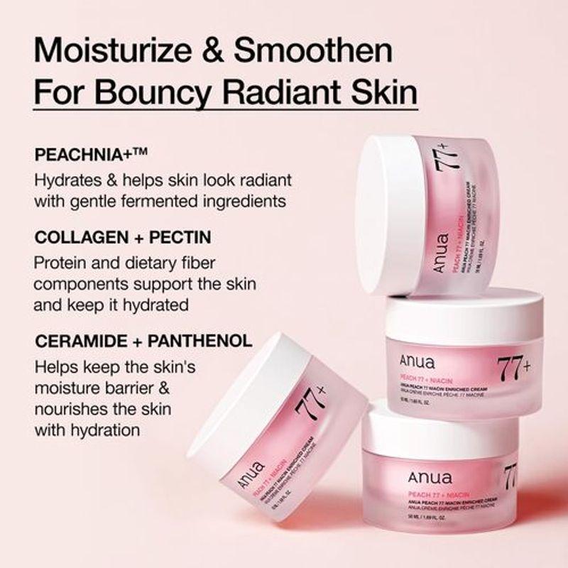 [Anua] *renewal* Peach 77 Niacin Enriched Cream 50ml