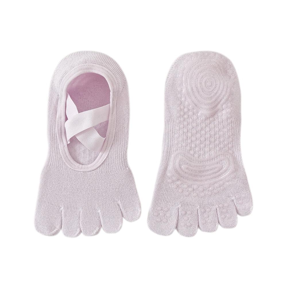 Anti-slip Five-toe Boat Socks Five Finger Floor Toe Socks Women's Sports Yoga Socks Four Seasons