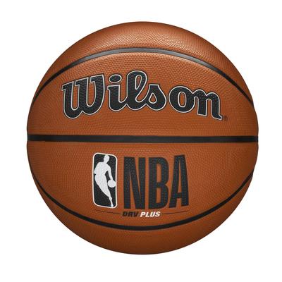 Wilson NBA DRV PLUS BSKT Баскетбольный мяч NBA Drive для улицы (Размер 7, Плюс) Мужской (Подходящие корты)