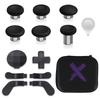 EXtremeRate 13 в 1 комбинированный металлический комплект для совместимости с Xbox Elite Series 2 6 металлических джойстиков, инструмент для регулировки, 2 клавиши направления, 4 задние лепестка