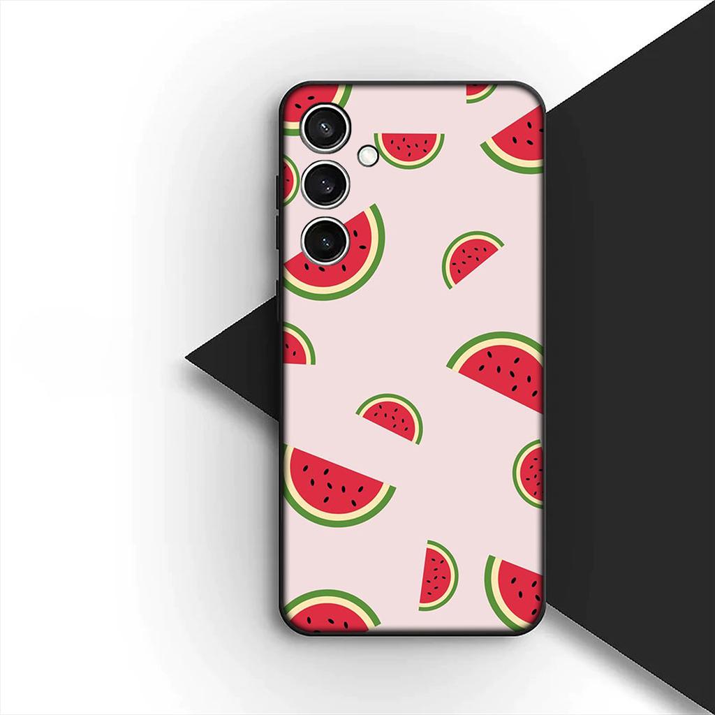 Cover for Samsung Galaxy S10 S8 S9 Plus A33 A34 A31 70 A71 A72 Note 20 9 8 S10E Phone Case Watermelon Fruit Strawberry Summer