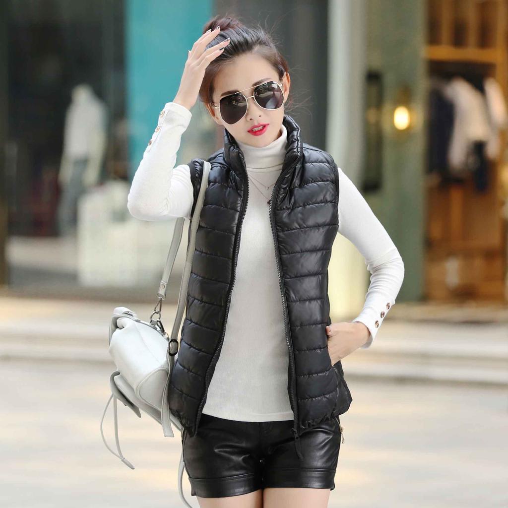 Осенне-зимний женский хлопковый жилет, мягкий теплый хлопковый жилет больших размеров, женская верхняя одежда, жилет, пальто