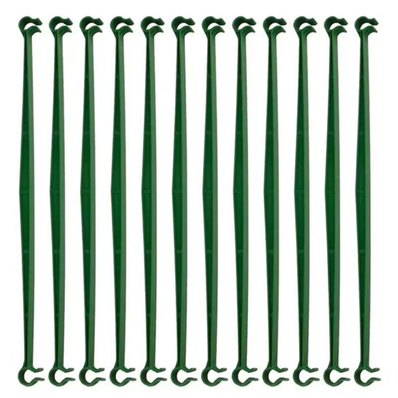 12/24Pcs Stake Arms for Garden Tomato Cage Plant Growth Aid Plant Stem Support Stand