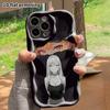 Phone Case: 2D flat, suitable for iPhone 18 17 16 15 14 13 12Pro protective case, tear and hole effect, perfect Christmas and Halloween holiday gift