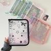 PVC Loose Leaf Album Zipper A5 Card Album Fashion Photos Album Girl Idol Photo Storage
