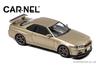 CARNEL Nissan Skyline Mspec Nur 2002 Цвет Silica Brass Модель CN430201 1/43 GT-R (БНР34)
