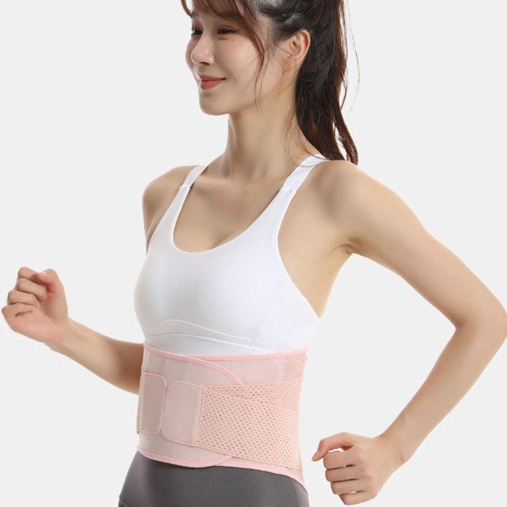 Back Brace Waist Protection Belt Adjustable Training Sweat Belt Abdominal Belt Women Athletes