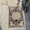 Manhole Cover Hook 30cm 40cm 50cm Non-slip Drain Cover Pry Bar Sharp Tip Strong Load-bearing Rebar Round Handle Sewer Lids Crowbar Lifter for