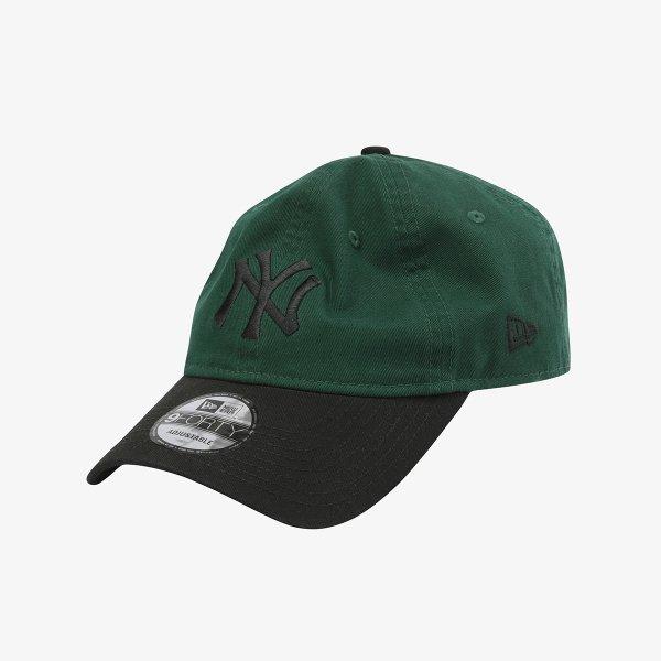 Кепка New Era Ny Yankees Базовый тон Безструктурная Темно-зеленый 15216768