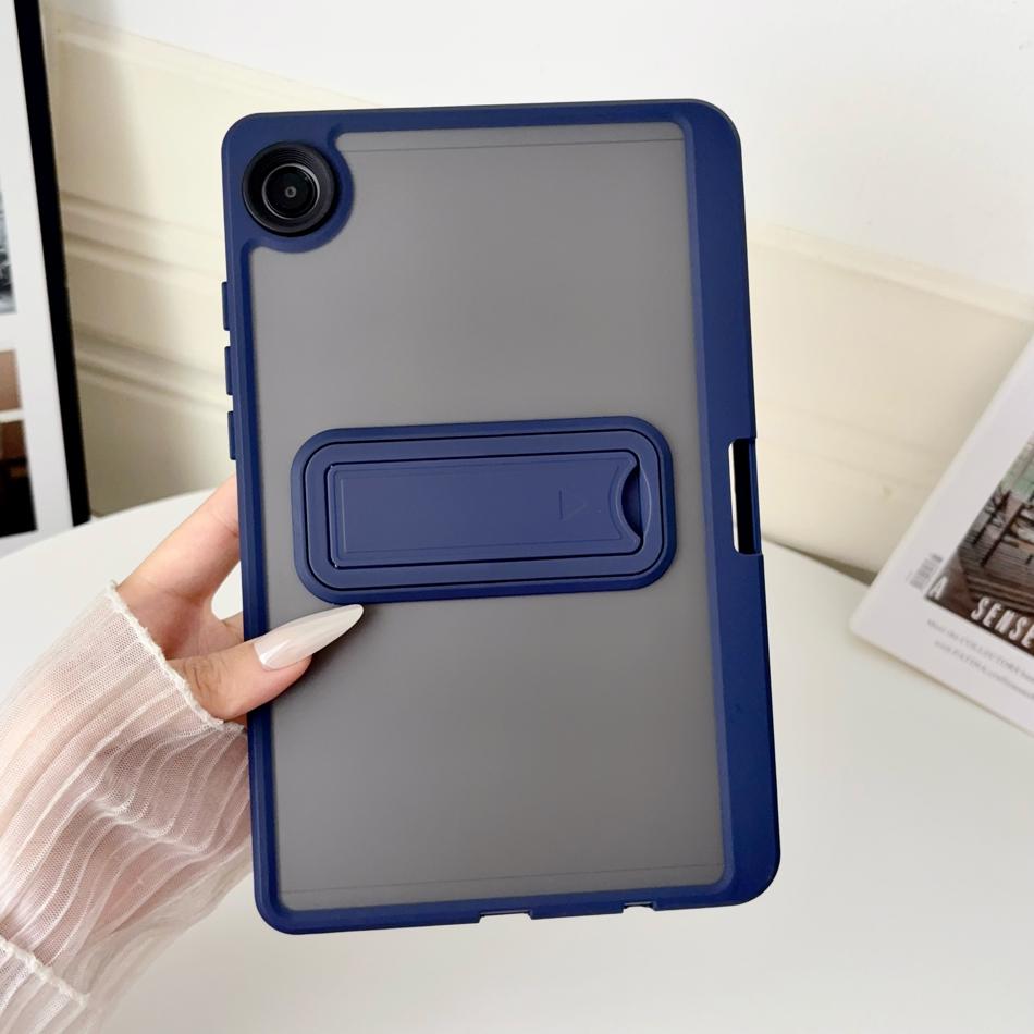 For Samsung Tab Case A9 A11 Plus A8 A7 Lite 11 10.5 8.7 inch Stand Case Translucent Matte Kickstand Holder Hard Shockpoof Cover