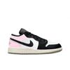 Jordan Air Jordan 1 Вишневый Цвет Розовый Кожа Устойчивая к истиранию Низкие Баскетбольные Кроссовки Унисекс Розовый 553558-092(Команда1119-)