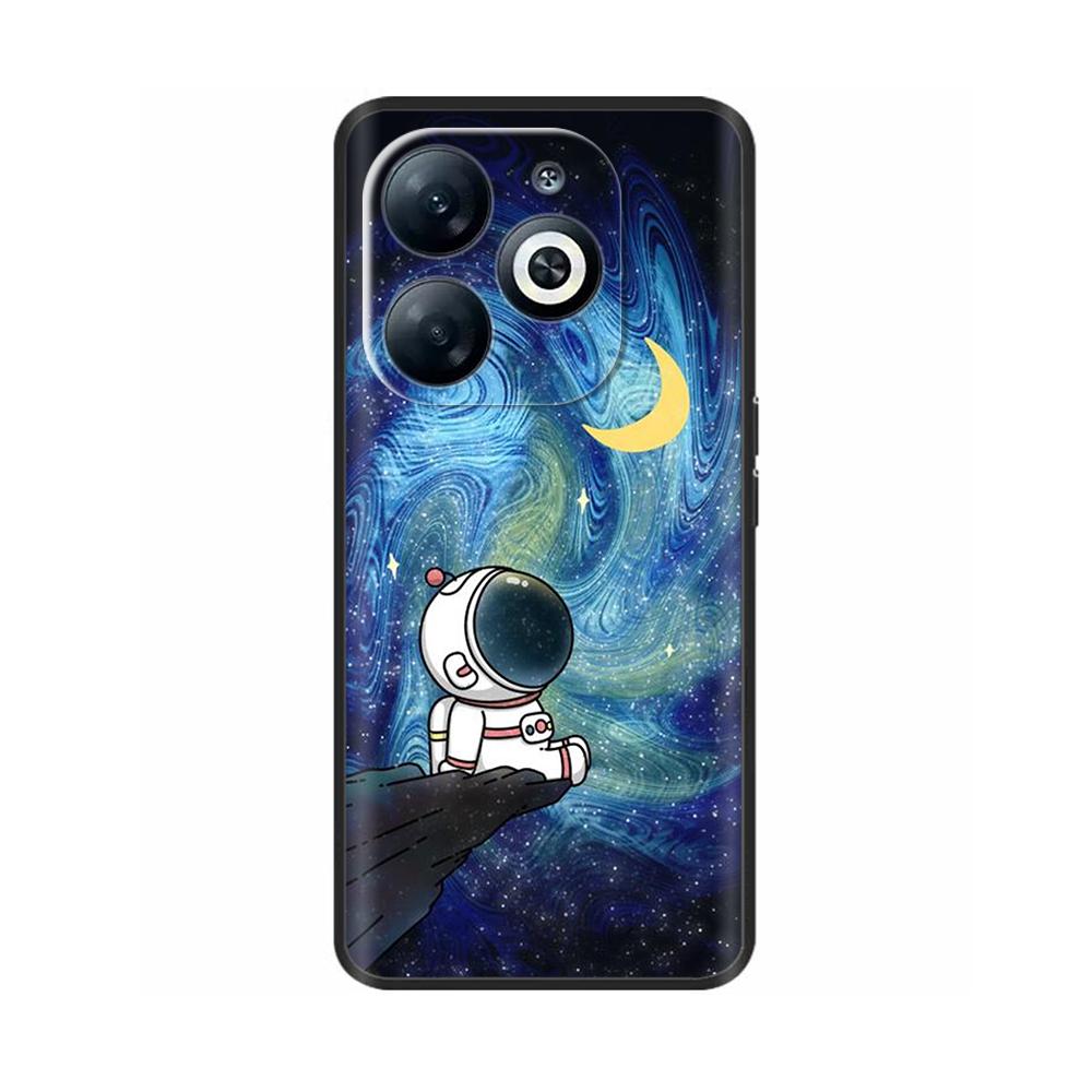 Чехол для телефона Infinix Smart 8 8pro 8Plus Милый мультяшный расписной задний чехол Мягкий ТПУ бампер Для Infinix Smart 8 Pro Plus Чехол Capa