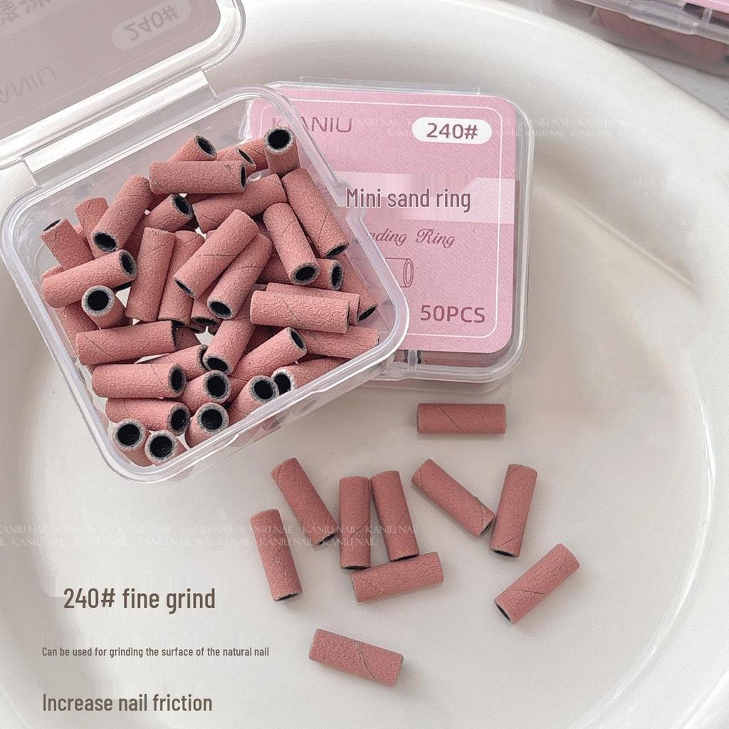 Салонный маникюр Высококачественные шлифовальные ленты со стальным мандрелем - Прочные, износостойкие инструменты