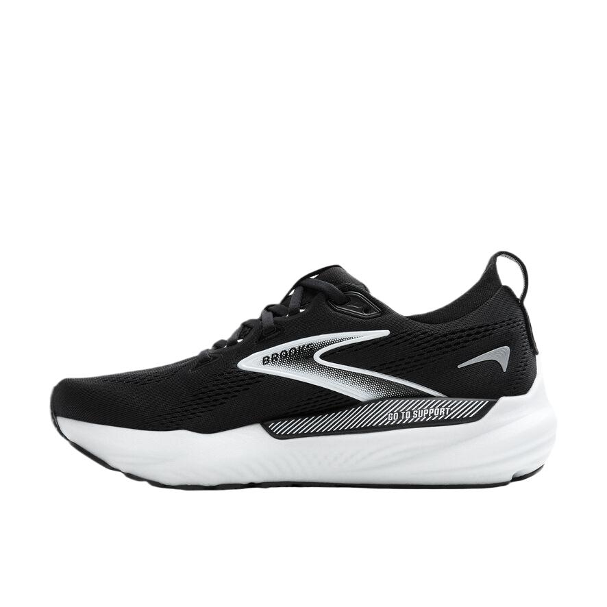 Brooks Glycerin GTS 22 Удобные Повседневные Минималистичные Универсальные Амортизация Дышащие Низкие Беговые Кроссовки Женские Кроссовки Черный 120435-090