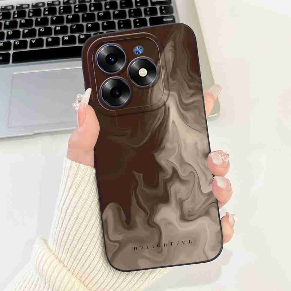 Розовый Кот Для Tecno Spark Go 2024 Чехлы BG6 Мягкий Силиконовый Чехол Для Tecno Spark 20 Spark20 SparkGo 2024 Корпус Чехол Для Телефона