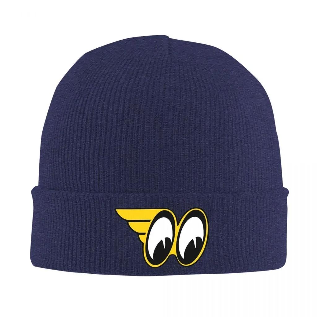 New Moon Eyes Wings Knit Hat Beanies Winter Hats Warm Hip Hop Motorsports Racing Caps Unisex Women