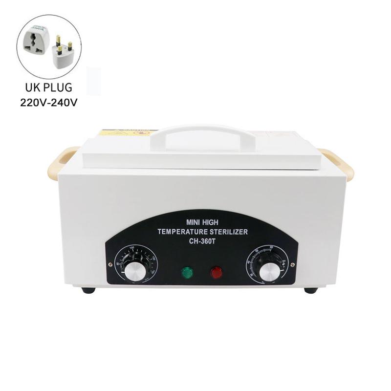 Шкаф для высокотемпературной ультрафиолетовой дезинфекции, сухожаровой стерилизатор для наращивания ногтей, пинцеты, ножницы, контейнер для дезинфекции полотенец