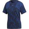 Stella McCartney Gradient Soft Comfortable Versatile Short Sleeve T-Shirt Women Tops Blue DT9233