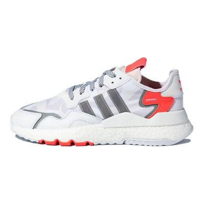 Originals Nite Jogger Тканевые Спортивные Универсальные Нескользящие Дышащие Низкие Кроссовки для Повседневной Носки Унисекс кроссовки Белый Серый Розовый FV1310