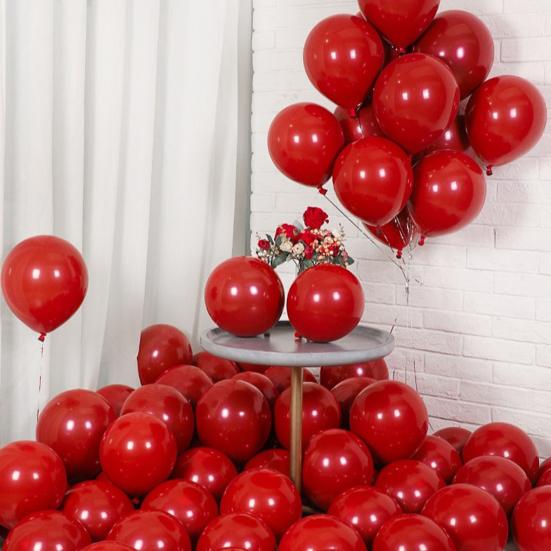 50 шт. латексных шаров, однотонные шары, блестящие шары, шары металлического цвета, 10 дюймов/12 дюймов, праздничные шары оптом для дня рождения, свадьбы, декора