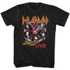 2026 British Hard Rock Band Def Leppard Graphic Print T-Shirt Women Men Loose Casual Oversized Top O-neck Cotton Solf Summer New Tee Short Sleeve